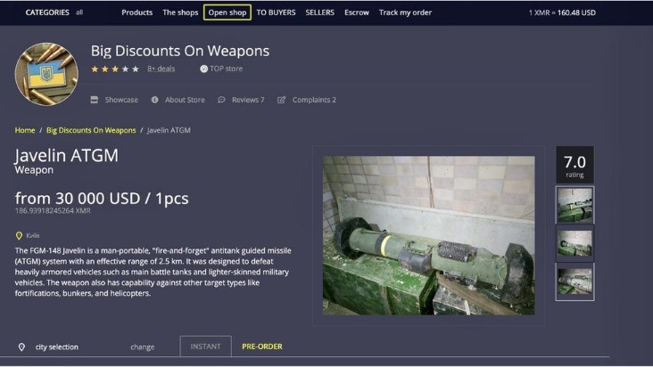 marijuana dark web